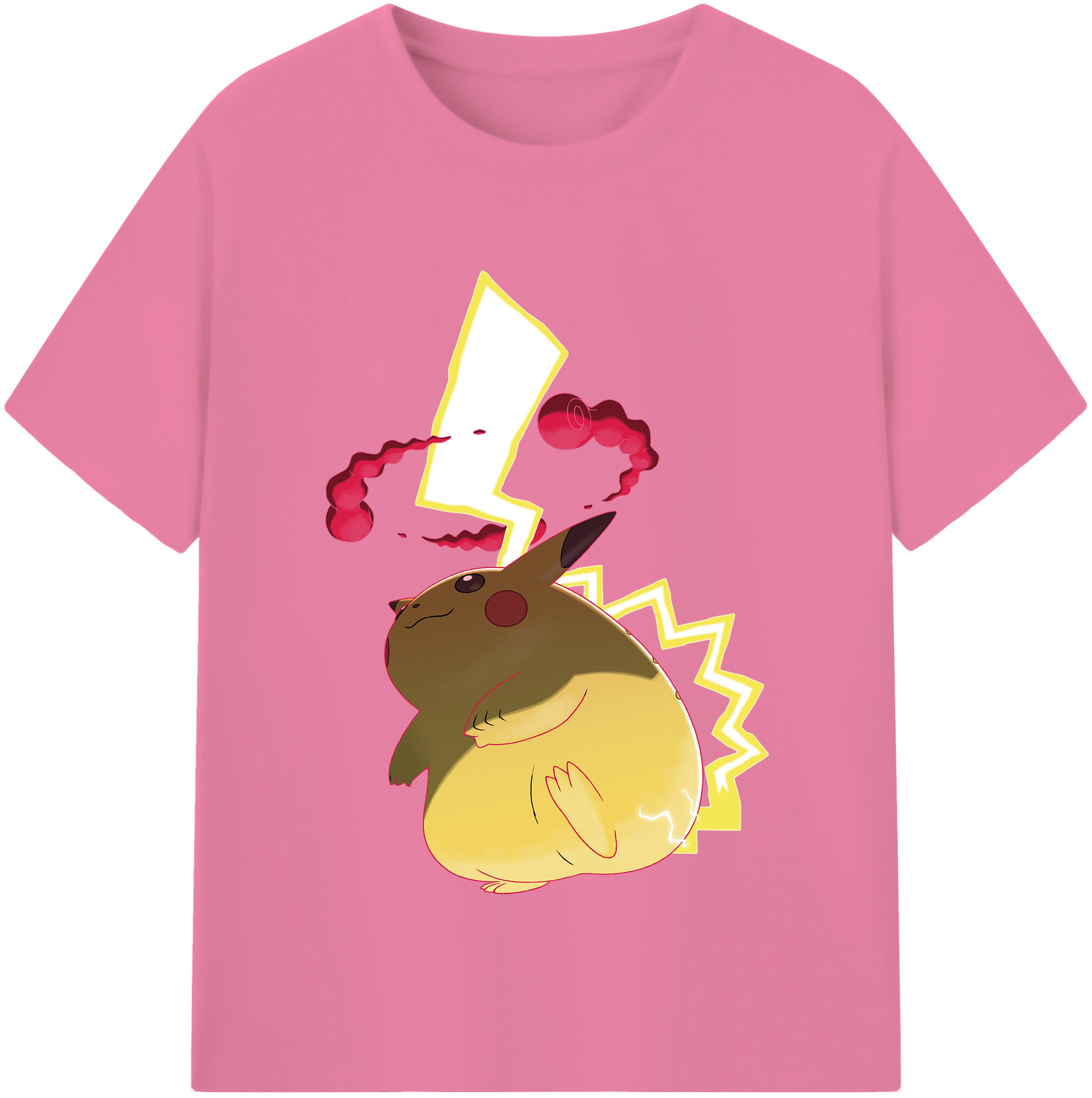 （画像用） ポケットモンスター Pokémon 綿100％半袖Tシャツ（フロントプリント）